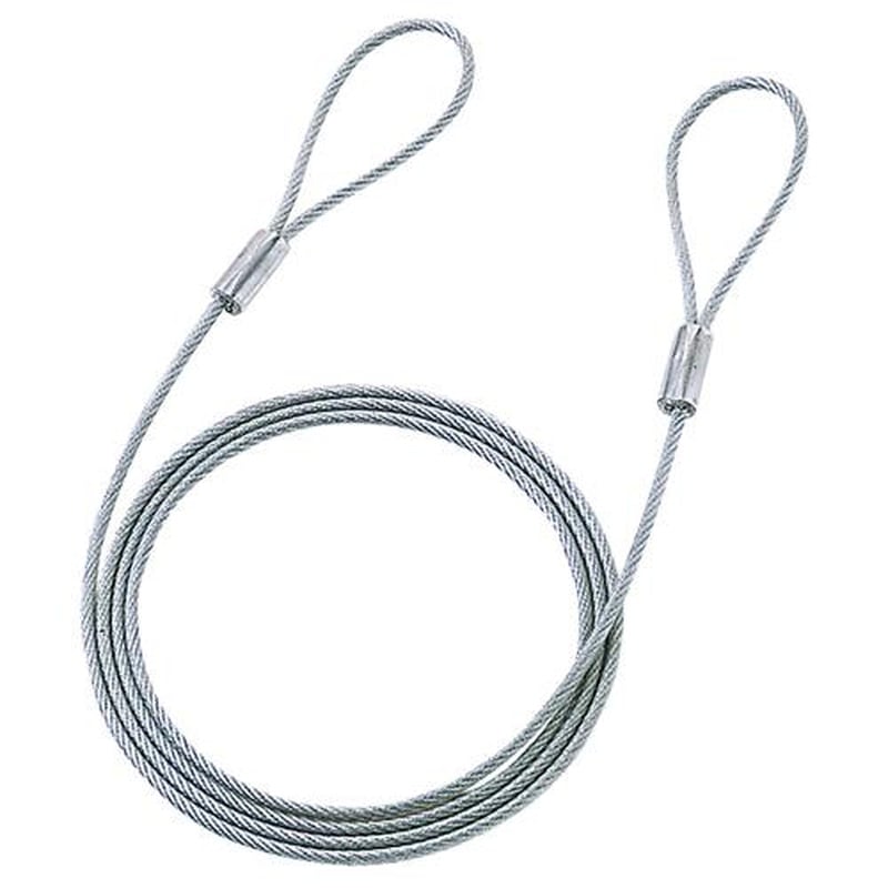 エスコ EA983TS-277 φ3.5mmx1.5mセキュリティワイヤー(ビニールコート) 1個（ご注文単位1個）【直送品】