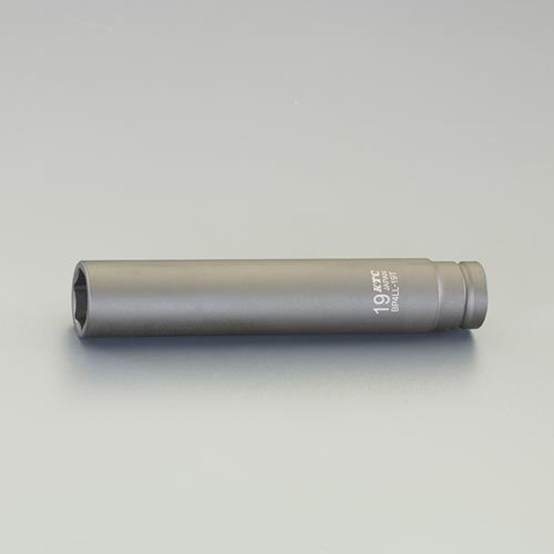 エスコ EA164KE-622 1/2”DRx22mmロングインパクトソケット(ピン・リング付) 1個（ご注文単位1個）【直送品】