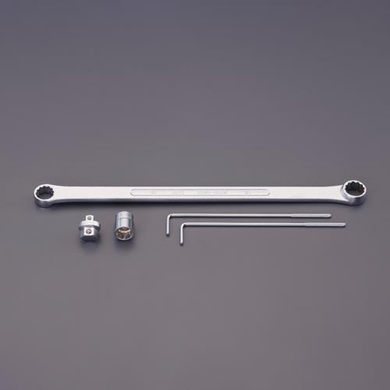 エスコ EA604BF-40 ドライブベルト交換レンチセット 1個（ご注文単位1個）【直送品】