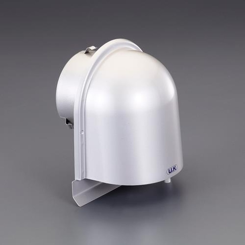 エスコ EA997ME-51 97-111mmU型ガラリ(強制給排気口用/フード付) 1個(ご注文単位1個)【直送品】