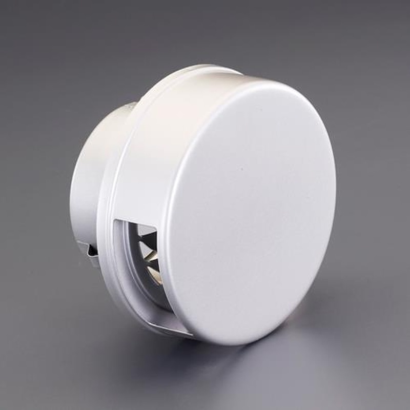 エスコ EA997ME-21 97-111mmフラット型ガラリ(強制給排気口用/フード 1個(ご注文単位1個)【直送品】