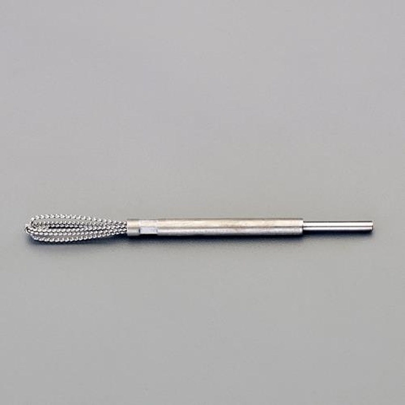 エスコ EA819BK-205 5x100mm/3mm軸軸付ワイヤーブラシ(十字型) 1個（ご注文単位1個）【直送品】