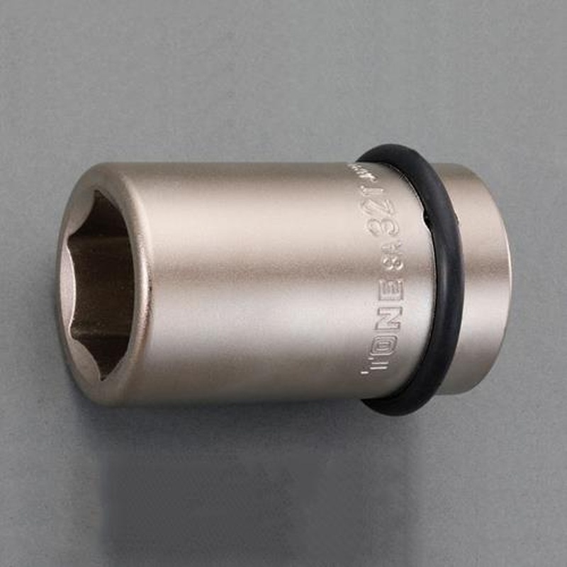 エスコ EA164NL-438 1”DR/38mmホイールナット用インパクトソケット(アウターナット用) 1個(ご注文単位1個)【直送品】