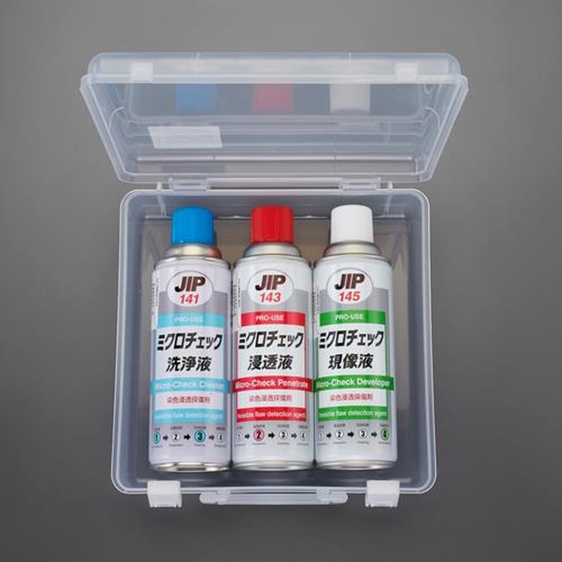 エスコ EA920SC 3本組金属傷探査スプレーセット 1個（ご注文単位1個）【直送品】