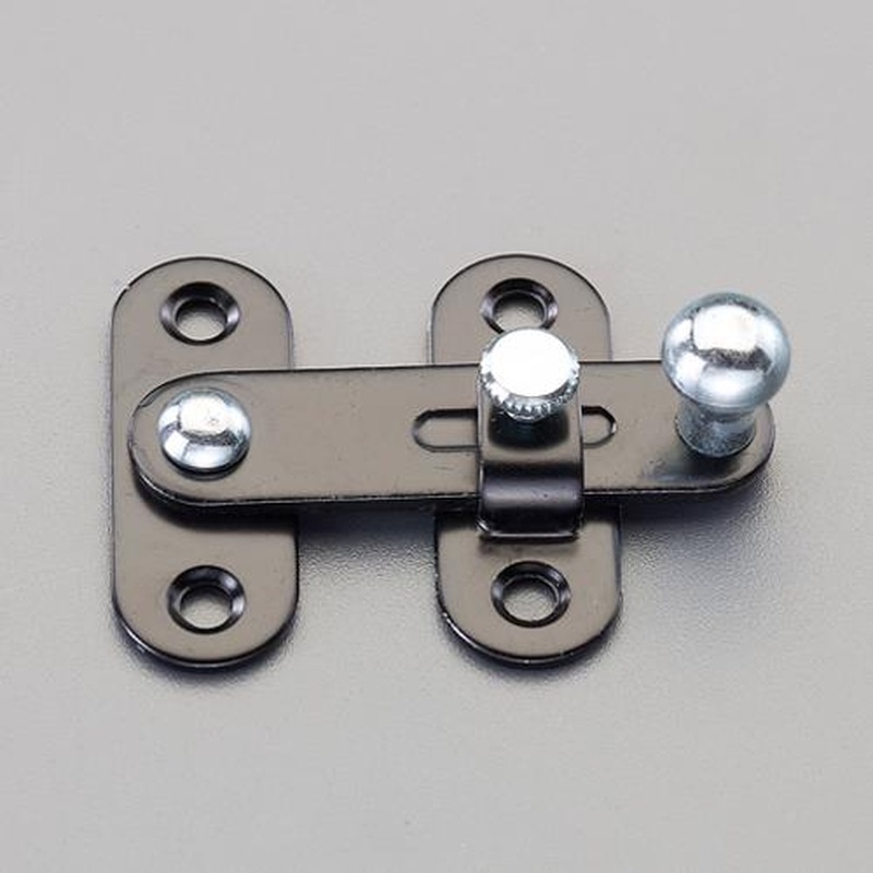 エスコ EA951BM-152 54mmねじ止打掛(黒) 1個(ご注文単位1個)【直送品】