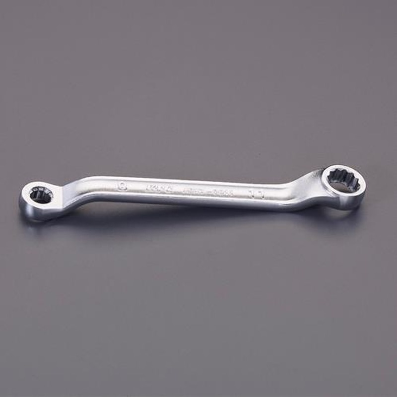 エスコ EA616KB-11 8x11mmブリーダープラグめがねレンチ 1個(ご注文単位1個)【直送品】