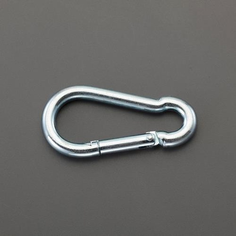 エスコ EA638JP-148 11x120mmスナップフック(鉄亜鉛メッキ) 1個(ご注文単位1個)【直送品】