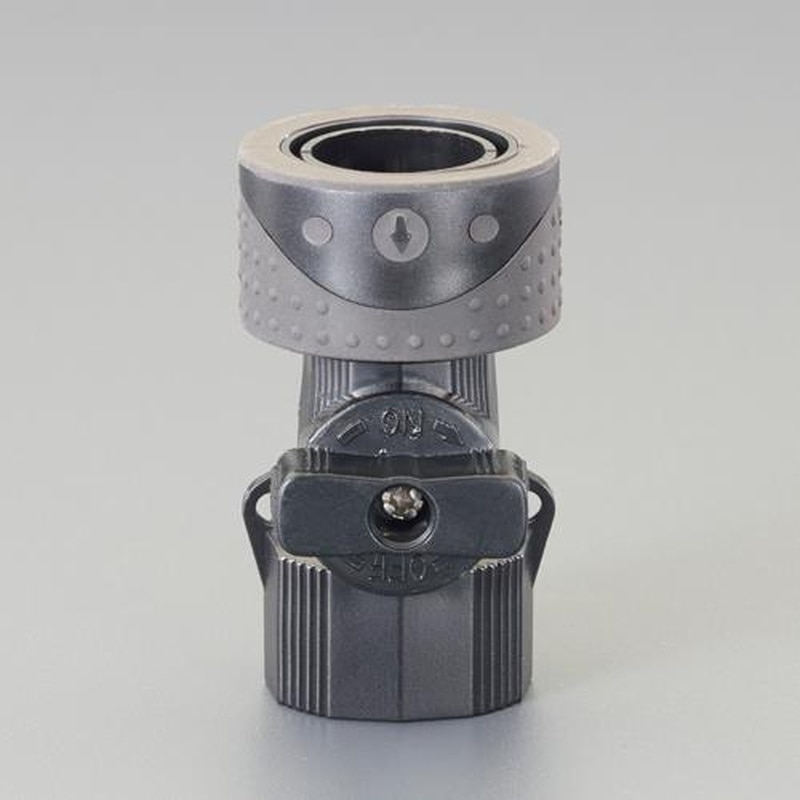 エスコ EA124GC-4B 3/4”NHバルブ付カプラー(雌ねじ) 1個（ご注文単位1個）【直送品】