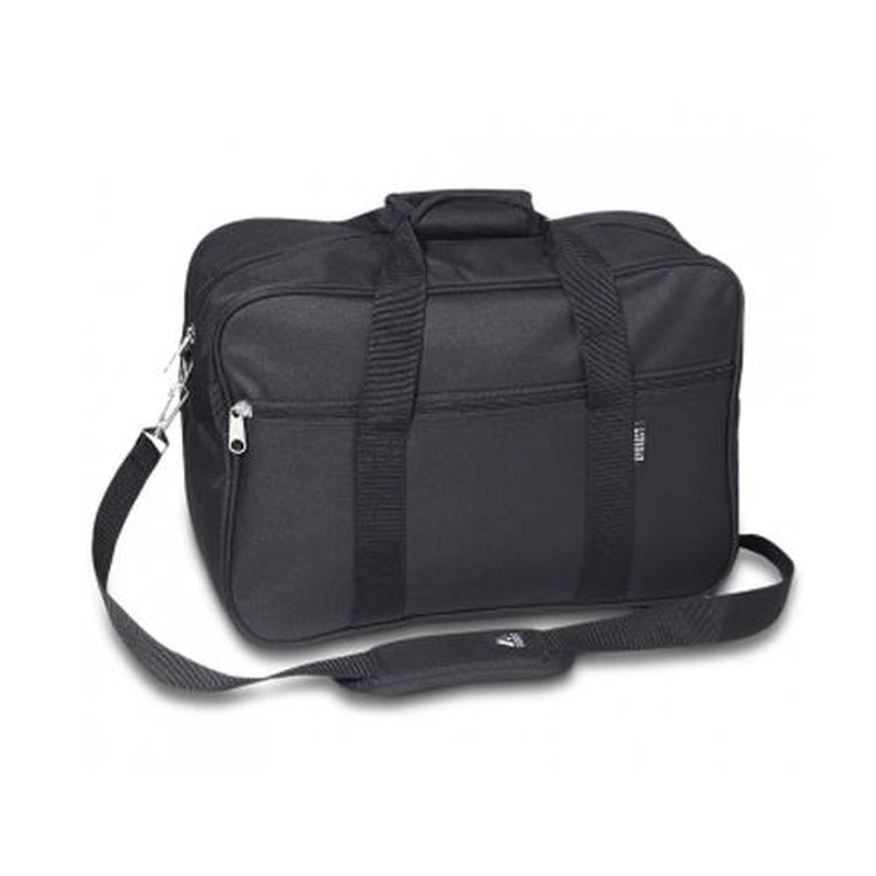 エスコ EA927CH-101 406x152x279mm/18Lビジネスバッグ(黒) 1個(ご注文単位1個)【直送品】