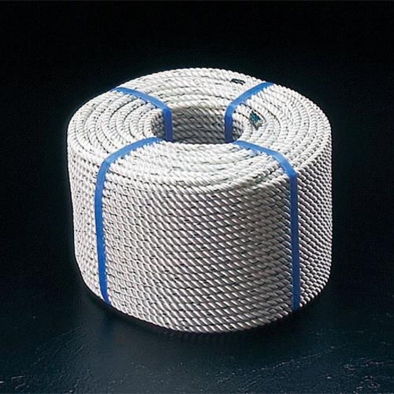 エスコ EA628TB-142 14mmx100mナイロンロープ(三つ打ち) 1個(ご注文単位1個)【直送品】