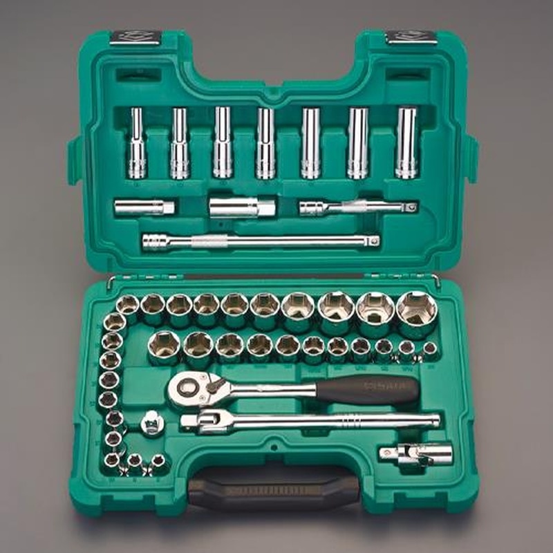 エスコ EA687CD-1 1/2”DRソケットレンチセット 1個（ご注文単位1個）【直送品】