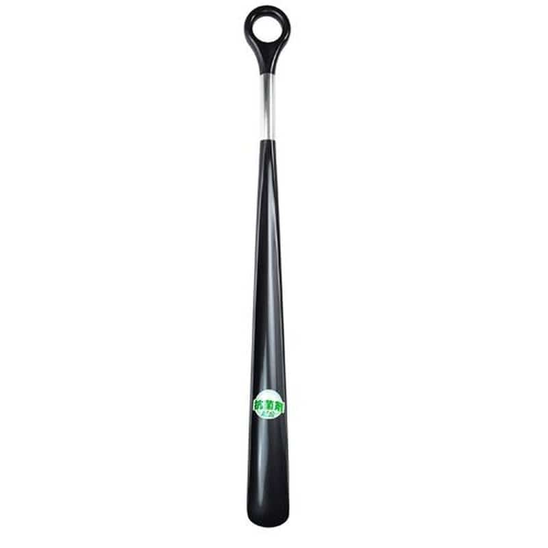 エスコ EA939AG-43 495mm靴べら(抗菌/黒) 1個（ご注文単位1個）【直送品】