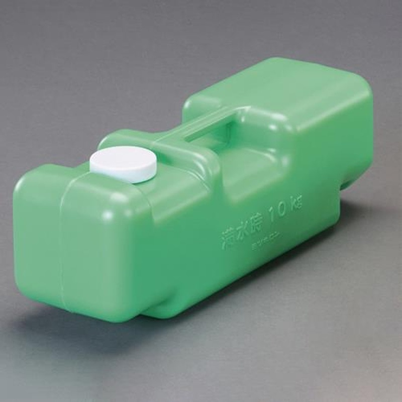 エスコ EA983FV-99 510x165x175mmウエイト(緑/2個) 1個（ご注文単位1個）【直送品】