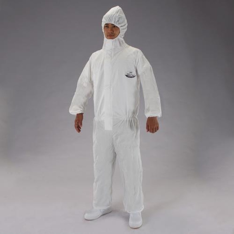 エスコ EA996AY-7A[XL]防護服(使い捨て/液体防護用) 1個（ご注文単位1個）【直送品】