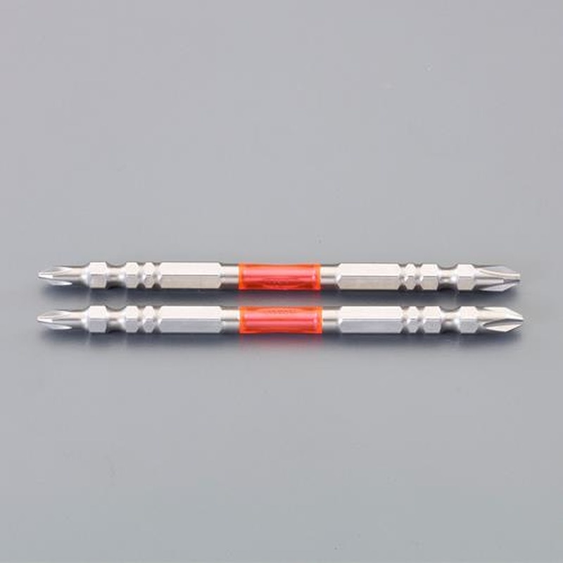 エスコ EA813AE-51 #1x#2/65mm衝撃吸収ビット(2本入) 1個（ご注文単位1個）【直送品】