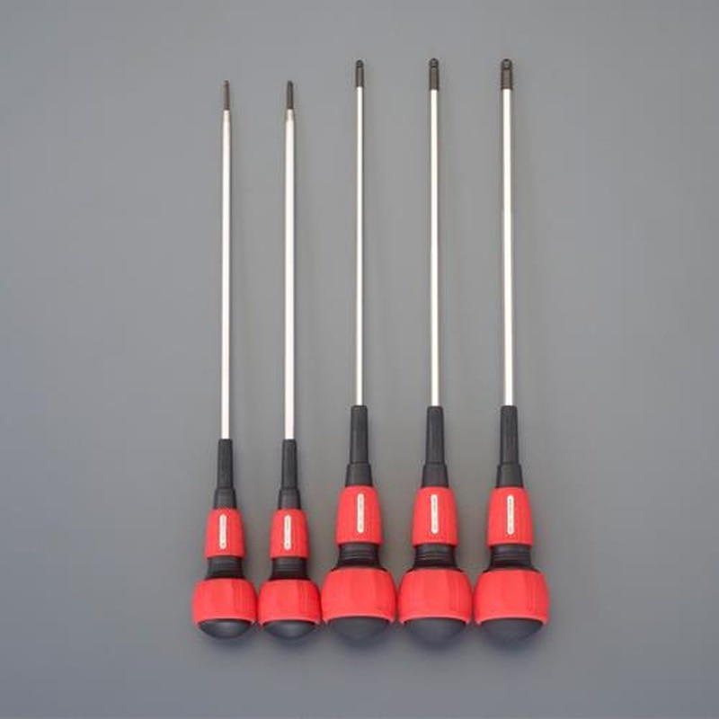 エスコ EA573KV-1 2.5-6.0mm/250mm［BallHexagon]ドライバーセット 1個（ご注文単位1個）【直送品】