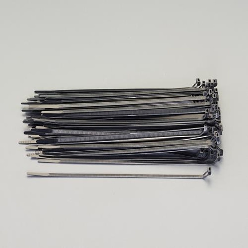 エスコ EA475AJ-831 200x5.0mm結束バンド(耐熱・耐候・低頭/100本 1個（ご注文単位1個）【直送品】