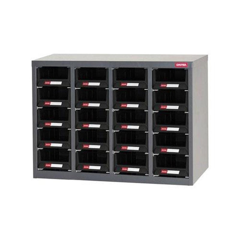 エスコ EA957F-5A 705x265x502mm/4列5段パーツキャビネット 1個（ご注文単位1個）【直送品】