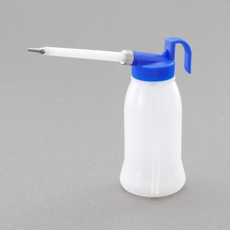 エスコ EA990PK-11 180mlオイラー(横型・先端金属ノズル・PE製) 1個(ご注文単位1個)【直送品】