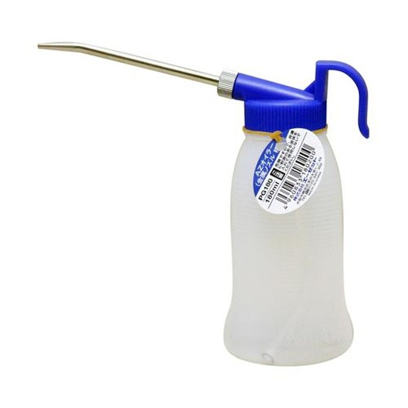 エスコ EA990PK-21 180mlオイラー(横型・金属ノズル・PE製) 1個(ご注文単位1個)【直送品】