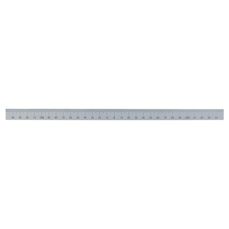 エスコ EA948JD-23 300mm［中心振分/上目盛]スケール(ステンレス) 1個（ご注文単位1個）【直送品】