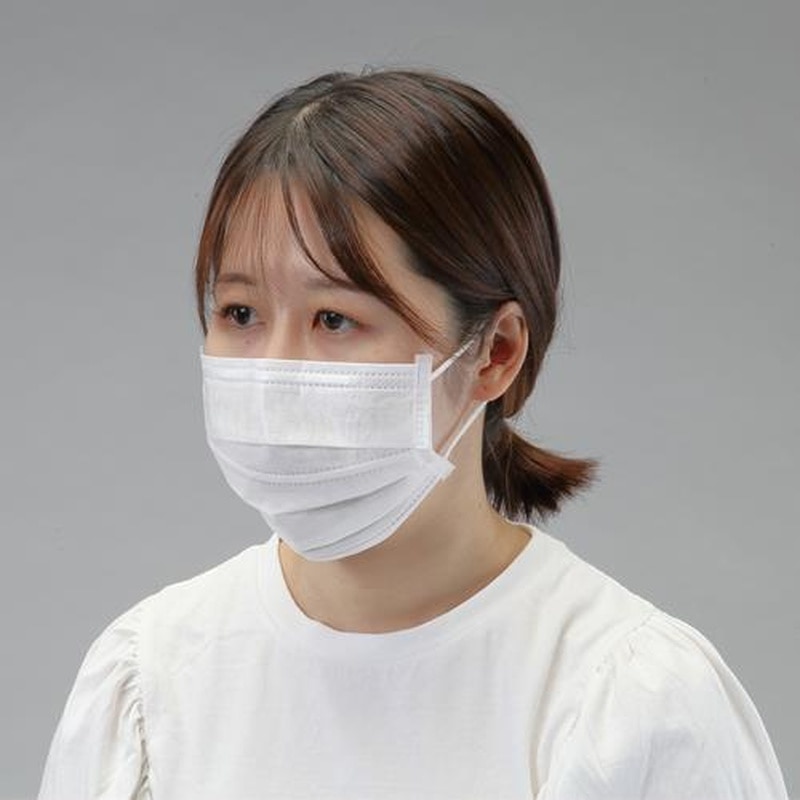 エスコ EA800MF-44 簡易粉塵マスク(曇り防止フィルム付/50枚) 1個(ご注文単位1個)【直送品】