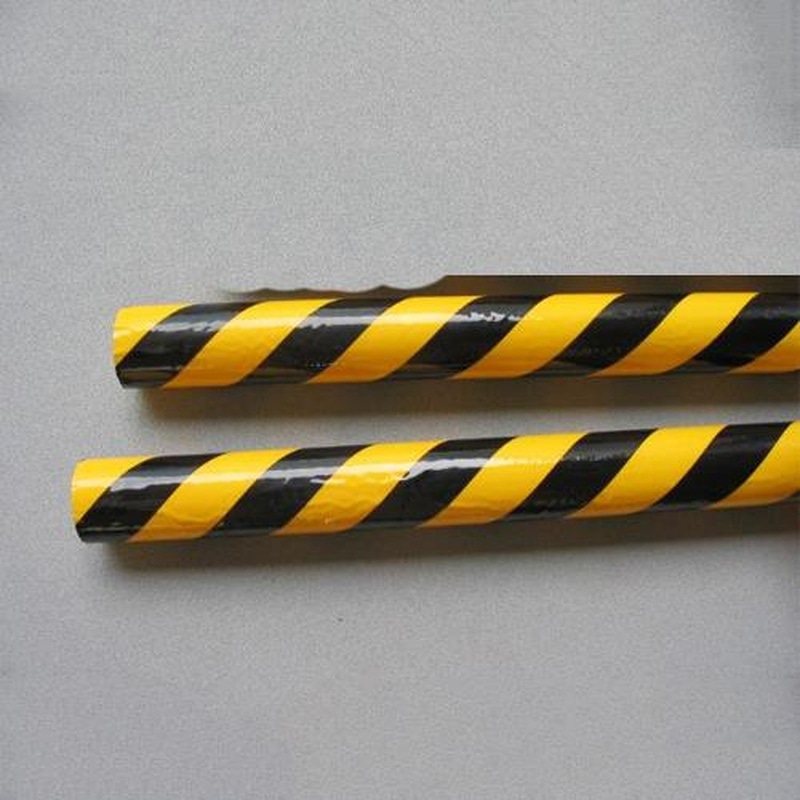 エスコ EA983FP-19A 61x81x500mm安全パイプカバー(黄・黒/2本) 1個(ご注文単位1個)【直送品】