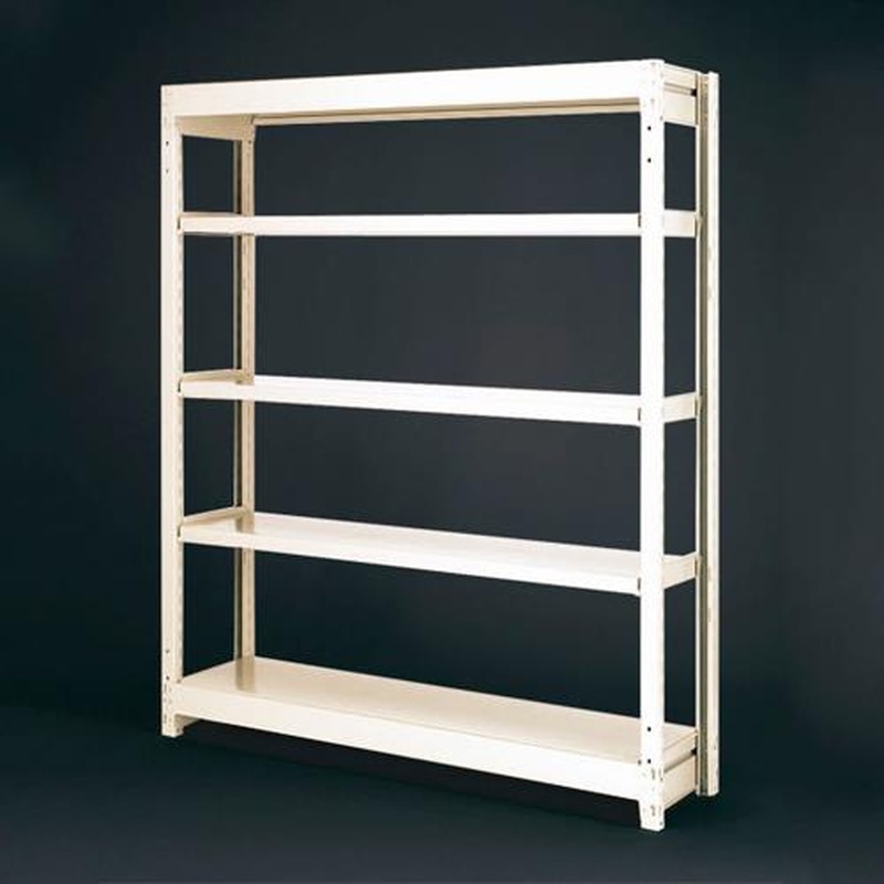 エスコ EA976AE-180CB 1795x470x1800mm/200kg/5段スチール棚 1個（ご注文単位1個）【直送品】