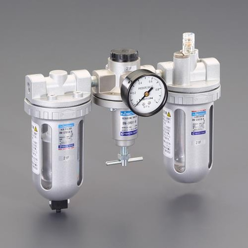 エスコ EA153CD-32A Rc1/4”F.R.L.ユニット 1個(ご注文単位1個)【直送品】