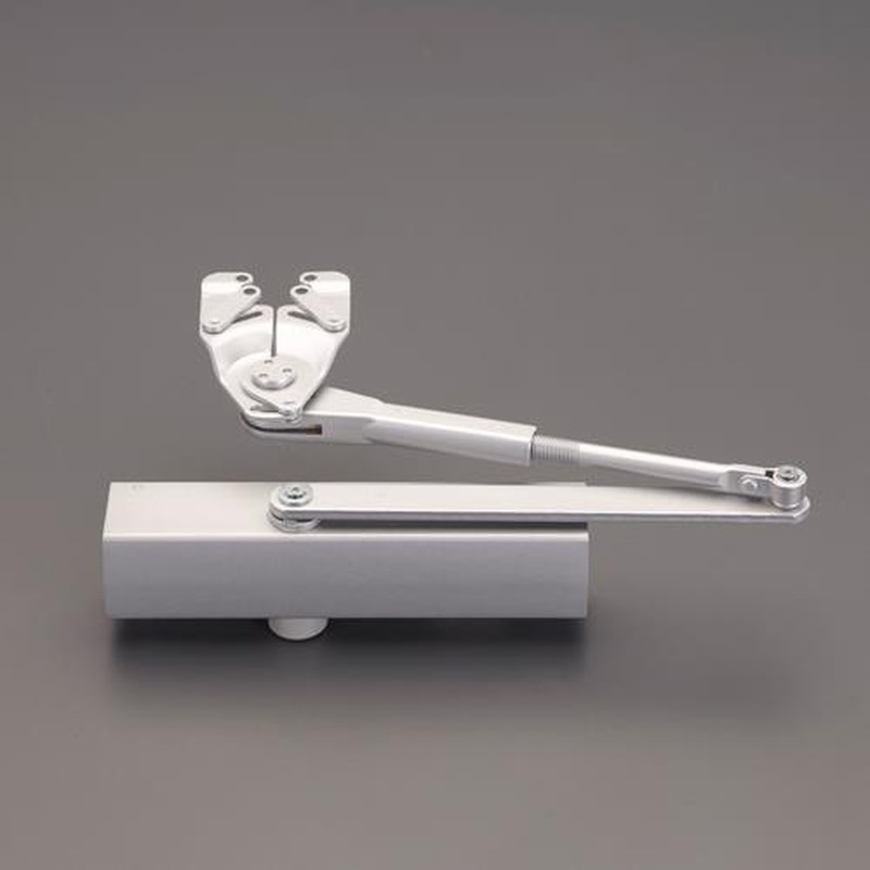 エスコ EA951LD-37 65kg以下ドアクローザー(パラレル型/シルバー) 1個（ご注文単位1個）【直送品】