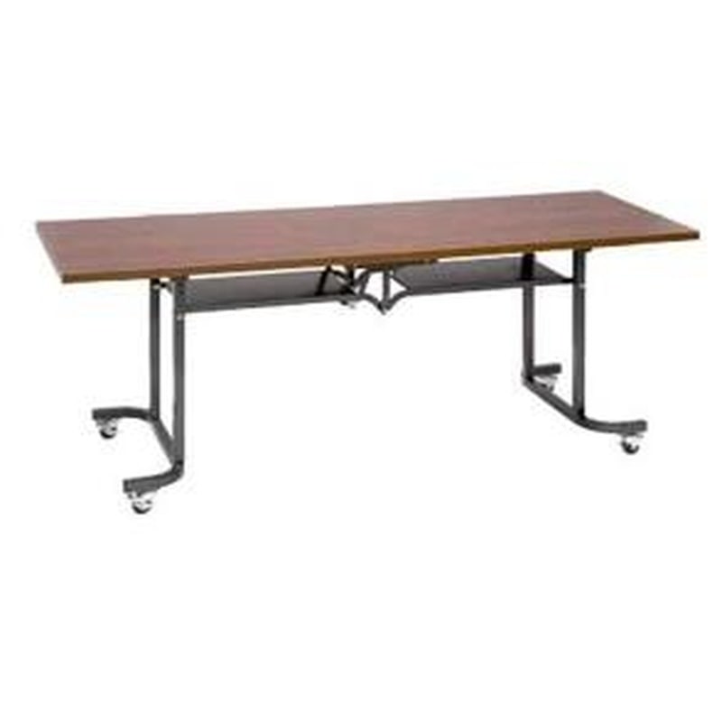 エスコ EA954EE-173R 1800x900x700mmテーブル(折畳式/ローズ) 1個(ご注文単位1個)【直送品】