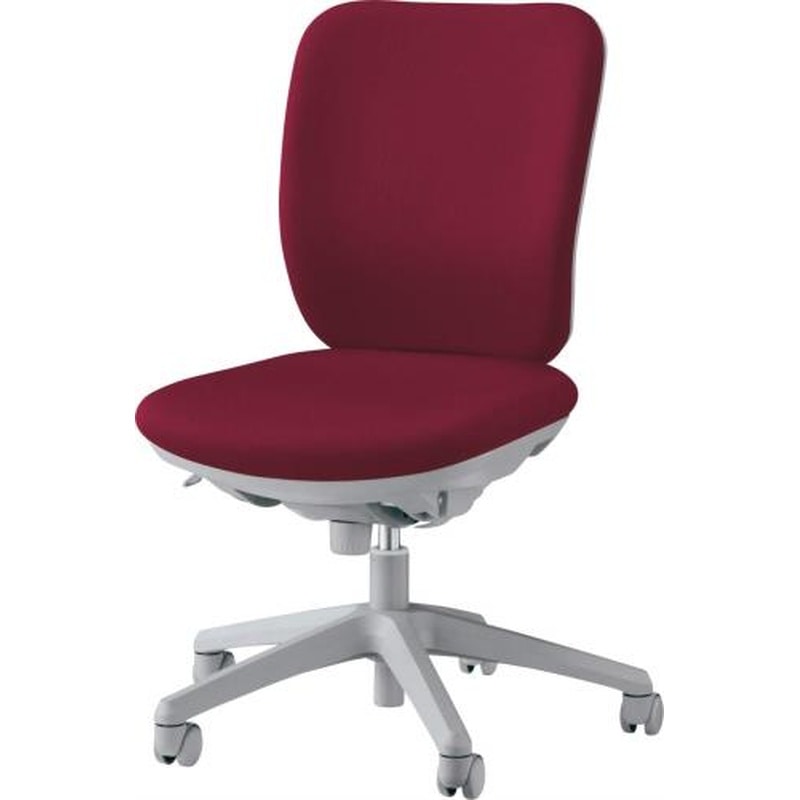 エスコ EA956XA-126 ビジネスチェアー(ボルドー) 1個（ご注文単位1個）【直送品】