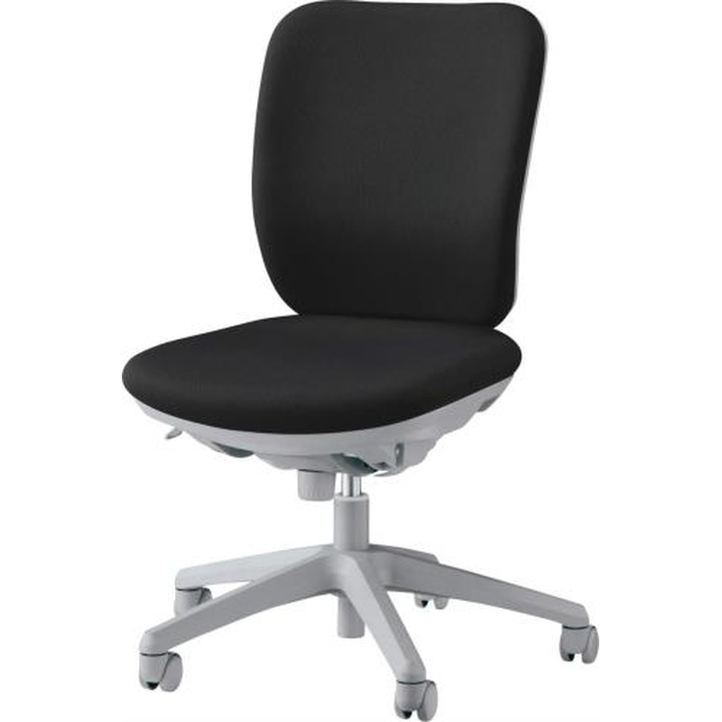 エスコ EA956XA-128 ビジネスチェアー(ブラック) 1個（ご注文単位1個）【直送品】