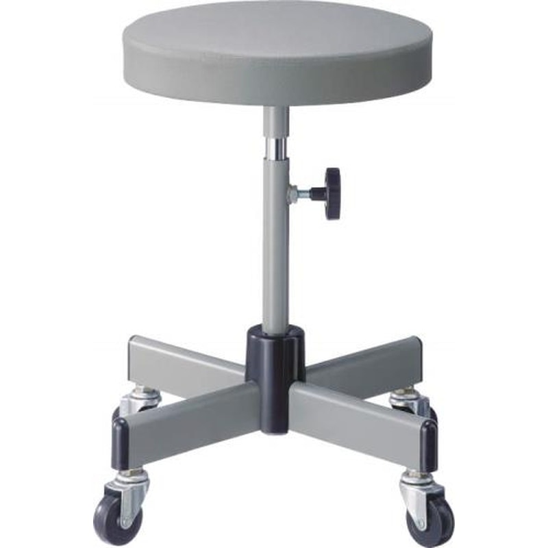 エスコ EA956XN-41 ワークチェアー(グレー) 1個（ご注文単位1個）【直送品】