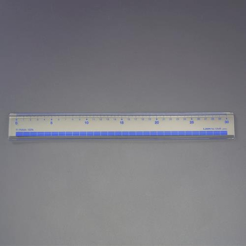 >エスコ EA720YG-5 30cm定規 1個(ご注文単位1個)【直送品】