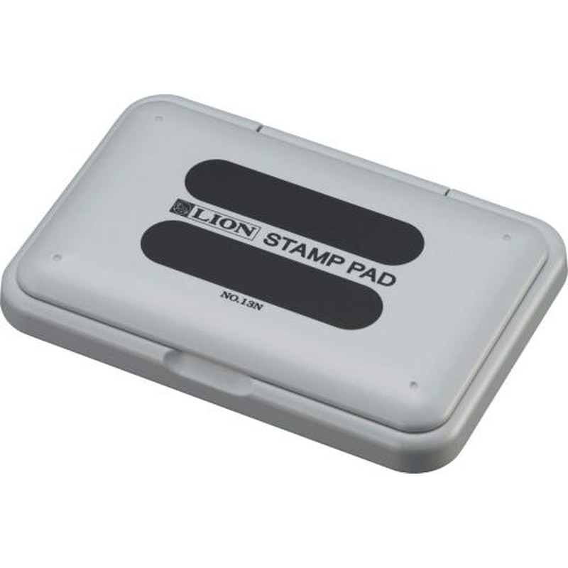 エスコ EA762AE-12 118.5x80x6mm［黒]スタンプ台(水性インク) 1個（ご注文単位1個）【直送品】