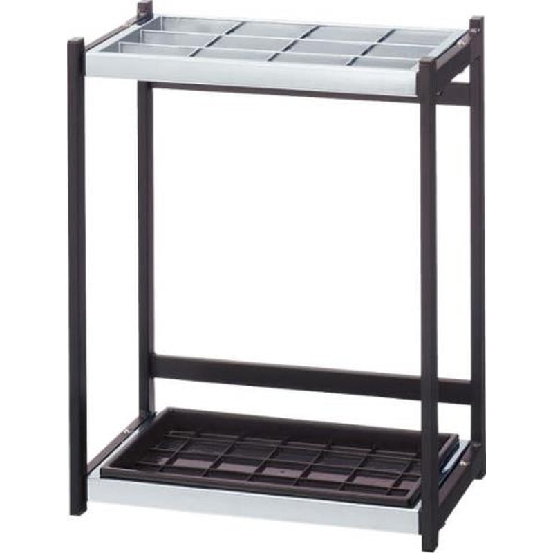 エスコ EA995AA-41 391x266x500mm/12本用［折り畳式]傘立て 1個（ご注文単位1個）【直送品】