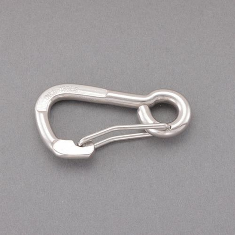 エスコ EA638JN-38 101.6x9.5mmスナップフック(ステンレス製) 1個(ご注文単位1個)【直送品】