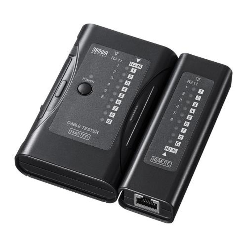 エスコ EA712AF-36 LANケーブルテスター(親機・子機タイプ) 1個(ご注文単位1個)【直送品】