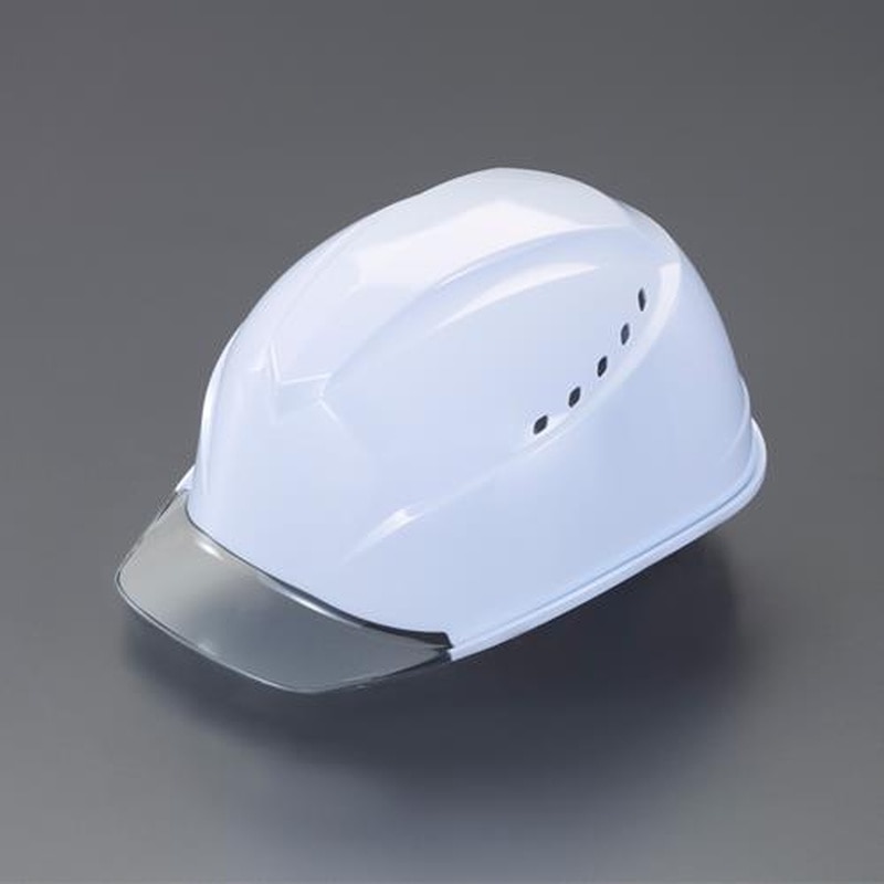 エスコ EA998BB-36 ヘルメット(エアライトS/通気孔付/白) 1個(ご注文単位1個)【直送品】