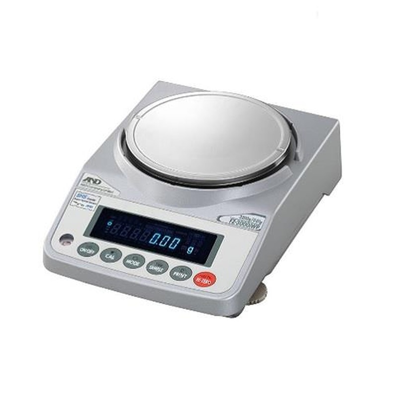 エスコ EA715CA-76 3200g(0.01g)電子天秤(校正用分銅内蔵型) 1個(ご注文単位1個)【直送品】