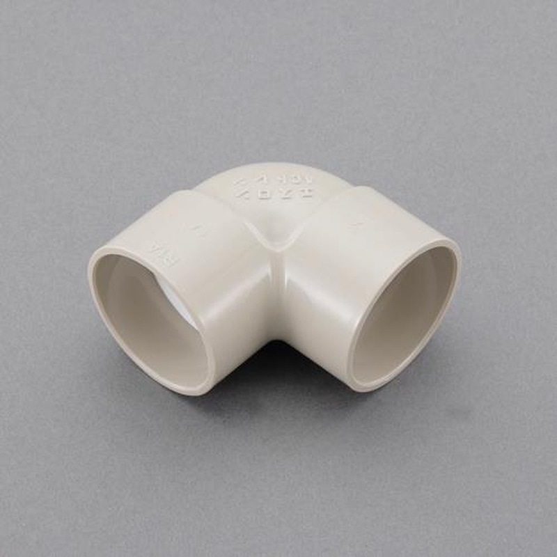 エスコ EA471GB-50 #50エルボ(ACドレンパイプ用/アイボリー) 1個(ご注文単位1個)【直送品】