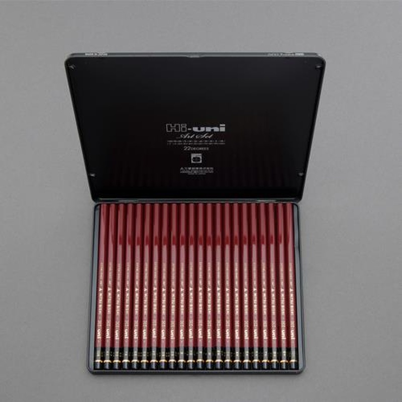 エスコ EA765MC-70 22本組鉛筆セット 1個(ご注文単位1個)【直送品】