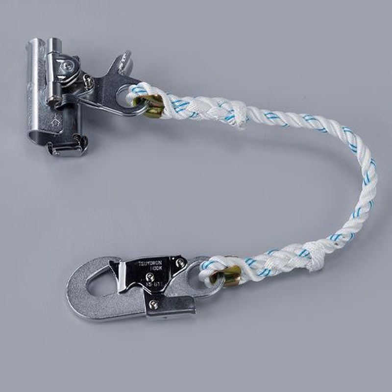 エスコ EA998FE-2A 傾斜面作業用ロリップ(ランヤード付/1本爪) 1個(ご注文単位1個)【直送品】