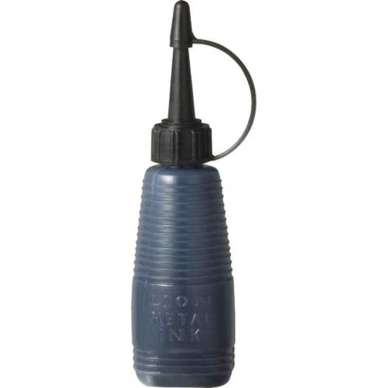 エスコ EA762AF-153 30mlナンバーリング用メタルインク(黒) 1個（ご注文単位1個）【直送品】