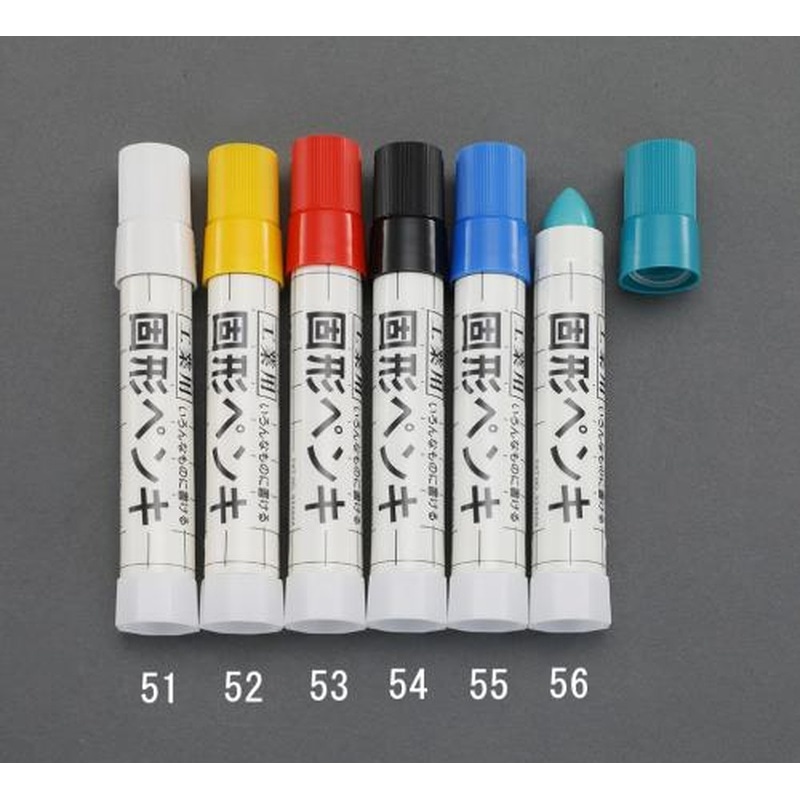 エスコ EA765MV-55B[青]油性固形ペンキ(工業用/10本) 1個（ご注文単位1個）【直送品】