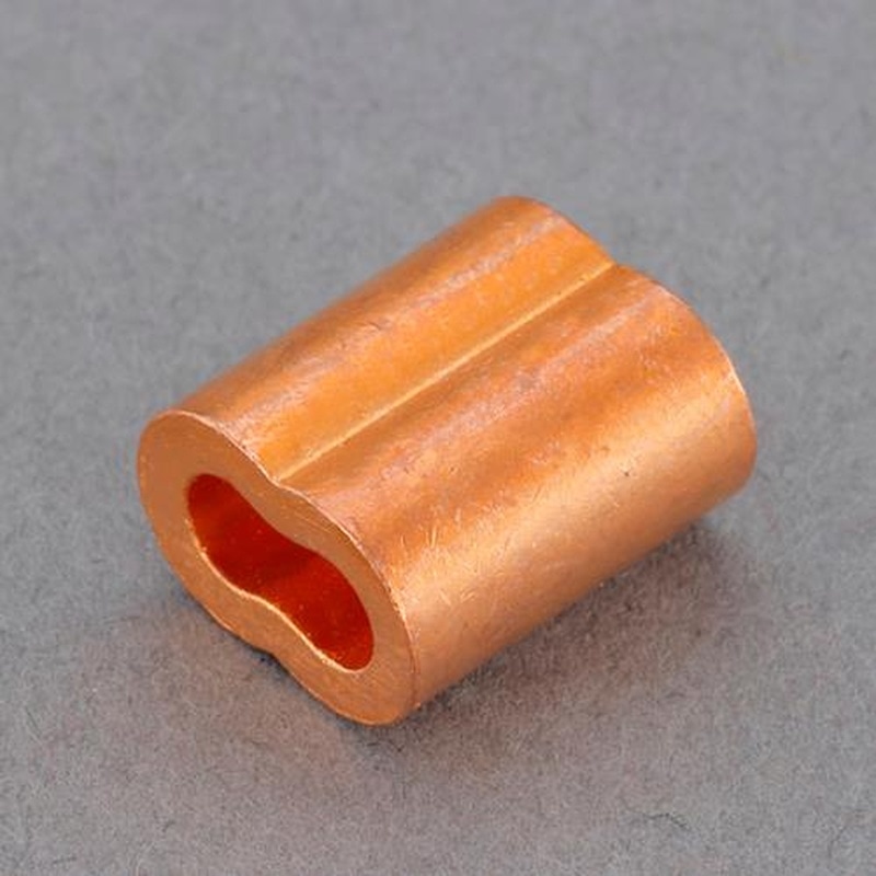 エスコ EA628SD-32 2.5mmワイヤーロープスリーブ(銅/10個) 1個(ご注文単位1個)【直送品】