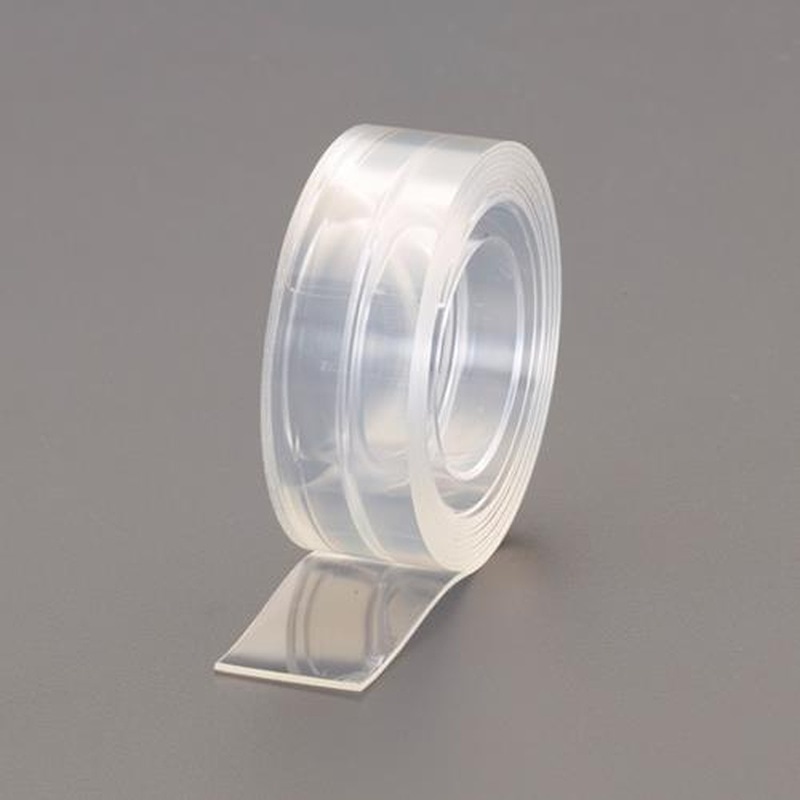 エスコ EA765MA-75 18mmx1m掲示用両面テープ(ガラス用) 1個(ご注文単位1個)【直送品】