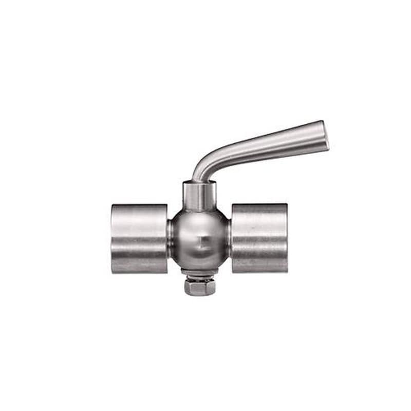 エスコ EA729HD-11 G1/4”xG1/4”メートルコック(ステンレス) 1個(ご注文単位1個)【直送品】