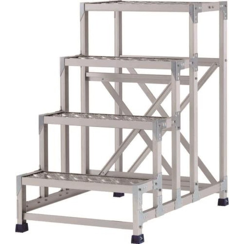 エスコ EA903BR-121 600x400mm/1.0m作業台(四段) 1個（ご注文単位1個）【直送品】